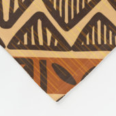 Couverture Polaire Tribal ethnique textile motif style africain (Coin)