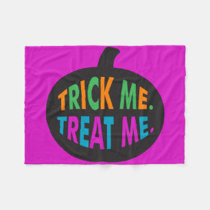 Couverture Polaire Trick Me Traite, Halloween Multi-Couleur