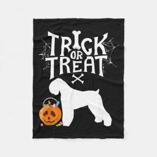 Couverture Polaire Trick Or Treat Terrier Noir Russe Halloween Chien