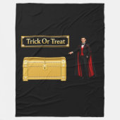 Couverture Polaire Trick Or Treat Vampire Halloween (Devant)