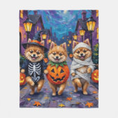 Couverture Polaire Trick ou traitement de Poméranie en costumes d'Hal (Devant)