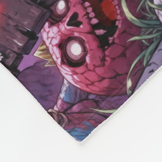 Couverture Polaire Trick ou traiter Halloween Zombies distribuer le c (Coin)