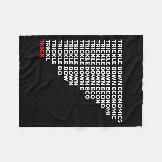 Couverture Polaire Trickle Down Economics (Devant (Horizontal))