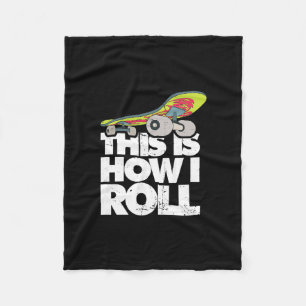 Couverture Polaire Tricks de halfpipe de skateboard - Skateb Sports E
