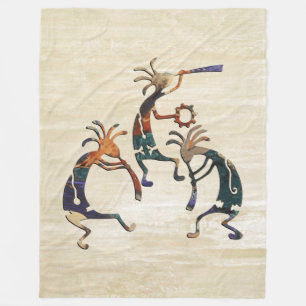 Couverture Polaire Trio de musicien de KOKOPELLI + vos idées
