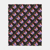 Couverture Polaire Trio de pétards pour 4 juillet (Devant)