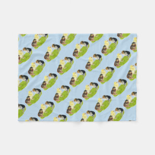 Couverture Polaire Trio de poussins