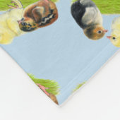Couverture Polaire Trio de poussins (Coin)