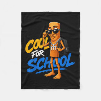 Couverture Polaire Triple T Tung Sahur Retour à l'école Mème Enfants