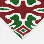 Couverture Polaire Trippy Squiggly Retro Mood Noël Motif (Coin)