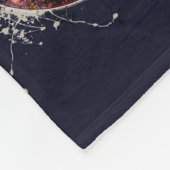 Couverture Polaire Trois guitares colorées (Coin)