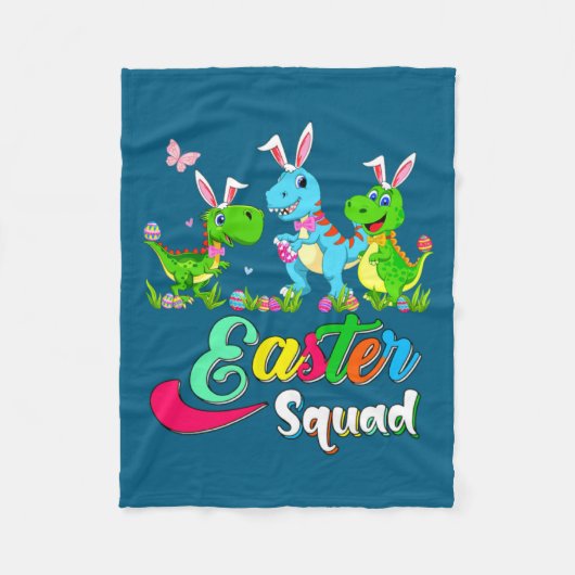 Couverture Polaire Trois lunettes de soleil Easter Squad Bunny Rexes (Devant)