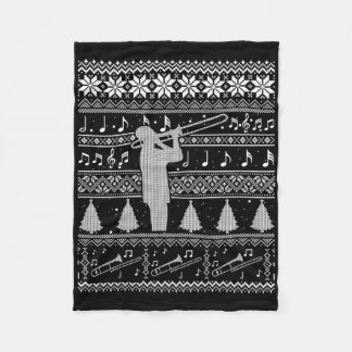 Couverture Polaire Trombone Ugly Christmas Shirt Funny Nd Sweater 