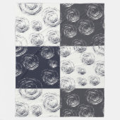 Couverture Polaire Tronc circulaire Motif à cliquet I (Devant)