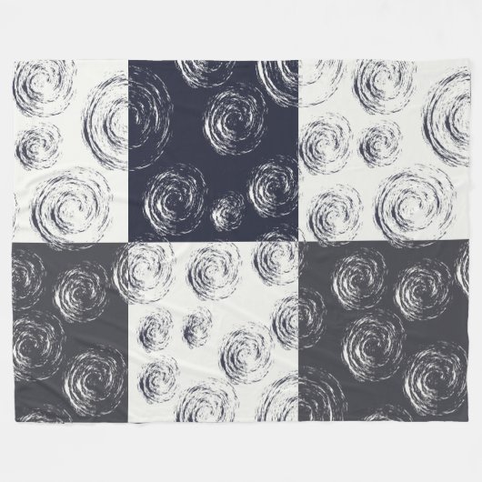 Couverture Polaire Tronc circulaire Motif à cliquet I (Devant (Horizontal))