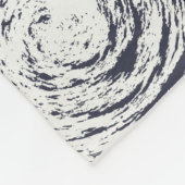 Couverture Polaire Tronc circulaire Motif à cliquet I (Coin)