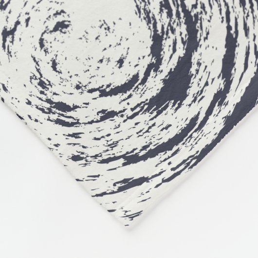 Couverture Polaire Tronc circulaire Motif à cliquet I (Coin)