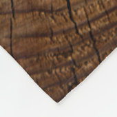 Couverture Polaire tronc d'arbre Brown (Coin)