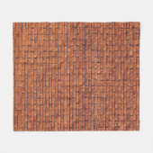 Couverture Polaire tronc d'arbre Brown (Devant (Horizontal))