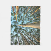 Couverture Polaire Troncs Et Feuilles D'Aspen, Yukon (Devant)