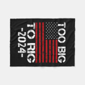 Couverture Polaire Trop gros pour truquer les élections de 2024 (Devant (Horizontal))