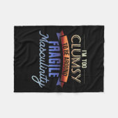 Couverture Polaire Trop Maladroit Pour Être Autour De Masculinité Fra (Devant (Horizontal))