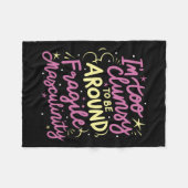 Couverture Polaire Trop Maladroit Pour Être Autour D'Une Masculinité  (Devant (Horizontal))