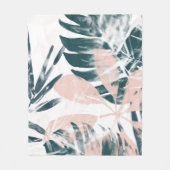 Couverture Polaire Tropical Blush (Devant)