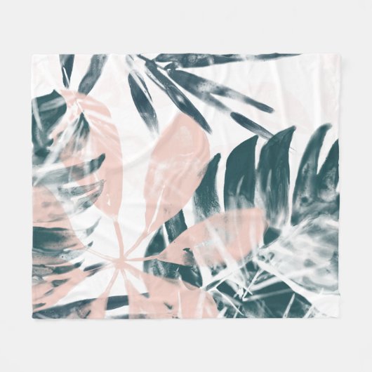 Couverture Polaire Tropical Blush (Devant (Horizontal))