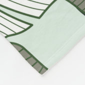 Couverture Polaire Tropical leaves seamless pattern  (Coin)