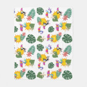 Couverture Polaire Tropical Toucan de taille moyenne (Devant)
