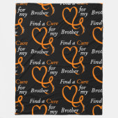 Couverture Polaire Trouver un remède/coeur/frère...RSD/CRPS (Devant)