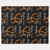 Couverture Polaire Trouver un remède/coeur/frère...RSD/CRPS (Devant (Horizontal))