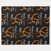 Couverture Polaire Trouver une guérison/un coeur/une femme...RSD/CRPS (Devant (Horizontal))