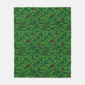 Couverture Polaire Trouvez le trèfle chanceux (Devant)