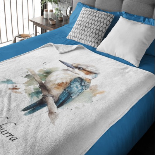 Couverture Polaire True Blue Kookaburra, personnalisé