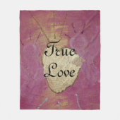 Couverture Polaire True Love Angel Mariage (Devant)