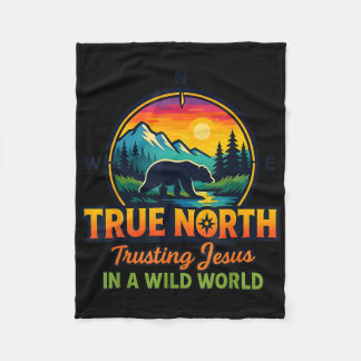 Couverture Polaire True North Vbs 2025 Trusting Jesus Wilderness Chri