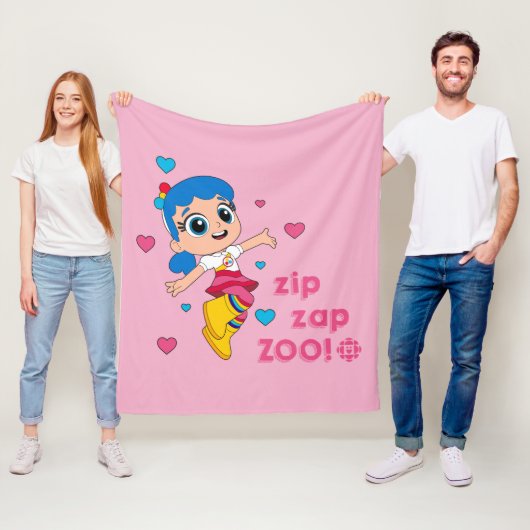 Couverture Polaire True - Zip Zap Zoo (En situation)