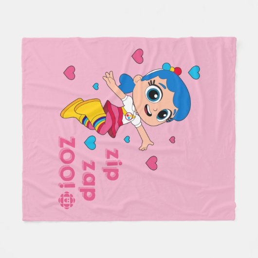 Couverture Polaire True - Zip Zap Zoo (Devant (Horizontal))
