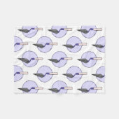 Couverture Polaire Truelle pourpre - trousse à outils de (Devant (Horizontal))