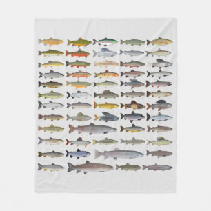 Couverture Polaire Truite, omble, Grayling, Hucho et Whitefish Group