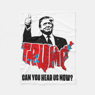 Couverture Polaire Trump 2024 Pouvez-Vous Nous Entendre Maintenant Ca