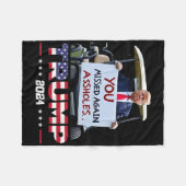 Couverture Polaire Trump 2025 (Devant (Horizontal))