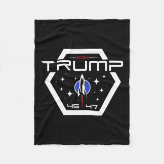 Couverture Polaire Trump 45 47 Trump Conception rétro futuriste