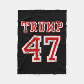 Couverture Polaire Trump 47 Élections Républicaines Conservatrices 20 (Devant)