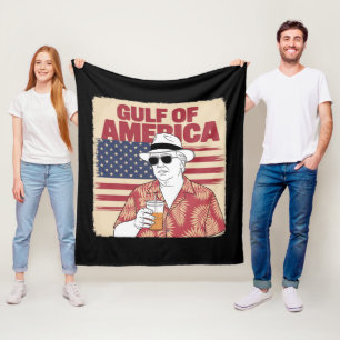Couverture Polaire Trump Amérique golfe Mexique Président Trump