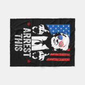 Couverture Polaire Trump Arrestera Cela ( À L'Arrière ) (Devant (Horizontal))