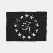 Couverture Polaire Trump carré Betsy Ross Drapeau 2020 2024 Deuxième  (Devant (Horizontal))