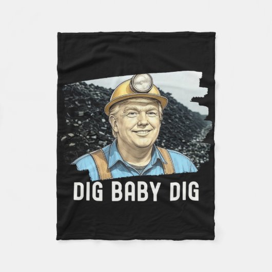 Couverture Polaire Trump Coalminer Dig Ba (Devant)